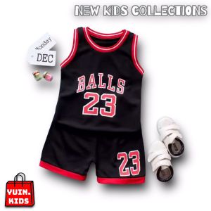 Setelan Baju Knit Anak Laki-laki Motif Terbaru Usia 1-5 Tahun Pakaian Lengan Pendek Anak