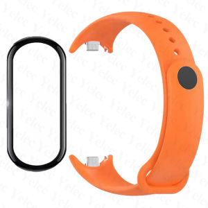 Dây đeo silicon và bộ bảo vệ màn hình cho Xiaomi Smart Band 10/Xiaomi Smart Band 9/Xiaomi Smart Band 8