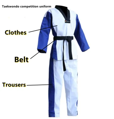 PTA SHIFT Taekwondo Competition Uniform For Adult Kids Taekwondo Tkd Uniform Training Karate Suits Embroidery