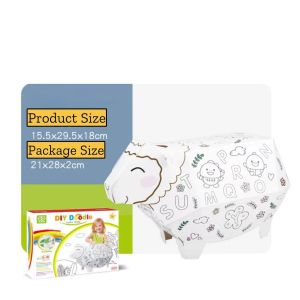SG Seller| Kids 3D DIY Doodle Playhouse Drawing& Painting Playhouse Toys Craft Activity For Kids