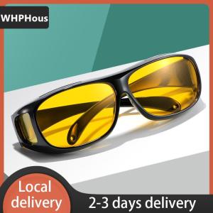 [COD] WHPHous Ship within 24 hours High Definition Night-vision Device For Male And Female Drivers Wind Proof Glasses Tearing Sunglasses UV Proof Sunglasses