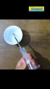 30-100ML Heavy Duty Plastic Steel Syringe Oral Drencher Nozzle for Pig Cow Goat Dog