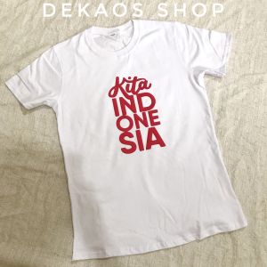 KAOS ANAK INDONESIA / KAOS ANAK 17AGUSTUS / KAOS ANAK MERAH PUTIH / BAJU ANAK INDONESIA / KAOS KITA INDONESIA / DEKAOS 1007KIDS