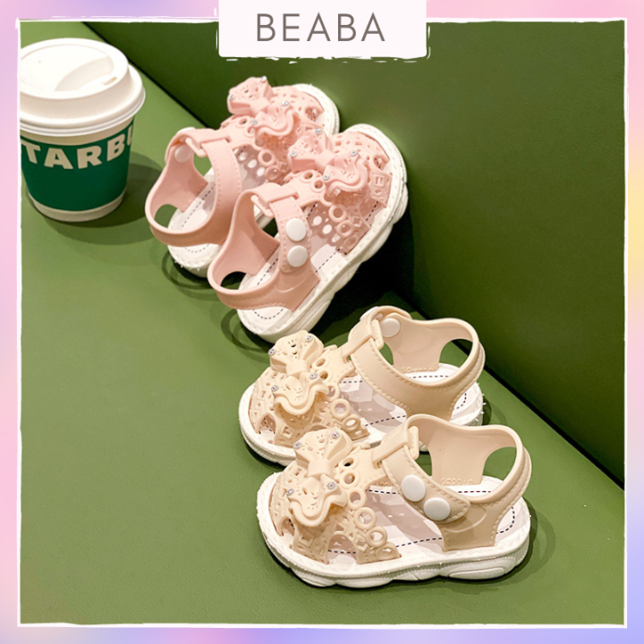 【BEABA BABIES】Little Girls Fashion lightweight comfortable soft rubber ...