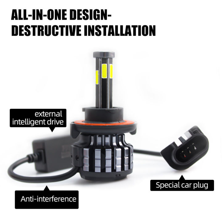 Cặp Đèn Cos/Pha Cho xe FORD( Ranger, Ecosport, Focus..)các chân HB3/H7 ...