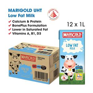 Marigold Low Fat UHT Milk - Case (12 x 1L)