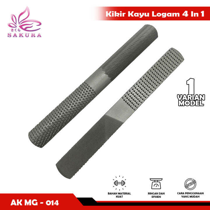 Kikir Kayu 4in1 Portable Material Metal Steel Dashboard Dashmat ...