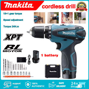 Makita DF330 Bor Listrik Tanpa Kabel Obeng Rumah Tangga Bor Tangan Obeng Listrik Multifungsi