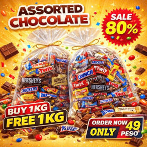 [BUY 1 GET 1 FREE] 5 Flavors Assorted Chocolate 420 Grams Snack Dessert - VALENTINES GIFT