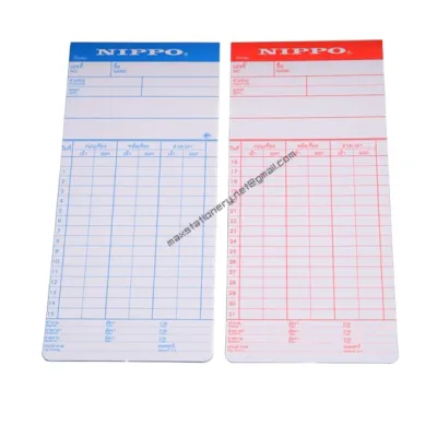 บัตรตอก NIPPO (บรรจุ 100 ใบ)