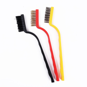 3Pcs Gas Stove Cleaning Brushes Kitchen Tool Metal Fiber Brushes Iron Brush Cleaning Wire Brush Copper Cleaning Tools