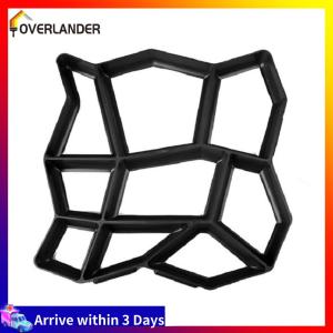 DIY Concrete Molds Cement Molder Paving Pathway Maker Molder Stone Garden Floor Road Paver Pavement