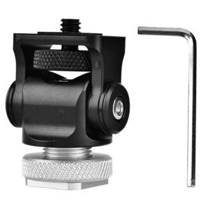 Aluminum Alloy DSLR Tripods Mount with Snails Monitor Holder Mount Offering Adjustable Damping for Clear Shotings