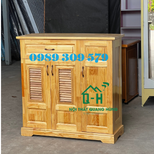 TỦ GIÀY DÉP GỖ THÔNG TỰ NHIÊN CAO CẤP GIAO NHANH-TỦ DÉP CHẮC CHẮN HCM