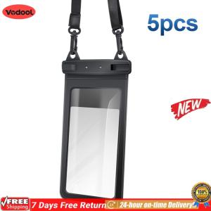 [VODF] 5pcs Floating Phone Pouch with Lanyard Floating Phone Case Cellphone Case Phone Case Dry Bag