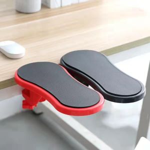 HTF.Rotating Computer Bracket Arm Support Ergonomic Adjustable PC Wrist Rest Extender Office Mouse Pad