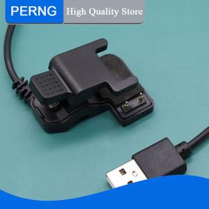 [PERNG] Tehe Tw64 For Smart Watch Universal Usb Charging Cable Black 2/3 Pins  Charger Clip 