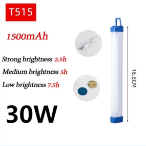 LED Emergency Light USB Rechargeable Energy Saving Lamp Charging Portable Camping Light Wireless Multifunction