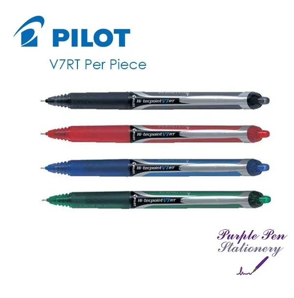 Pilot Hi-Tecpoint V7 RT Retractable Rollerball/Refill only Pen