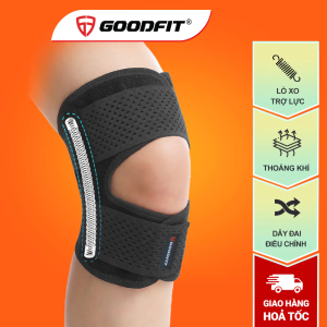 GoodFit Bó Gối Thể Thao GF526K Giảm Đau Bảo Vệ Chân Thương Khớp Gối Bác Lớn Tuổi Thể Thao Cho Người Lớn Tuổi Và Người Yêu Thích Thể Thao