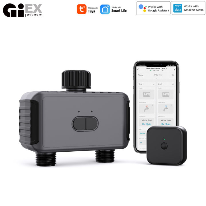 Smart Watering Timer IP55 Bluetooth WIFI Garden Automatic Irrigation