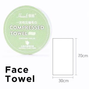 Compressed Towel Reusable Bath Towel Face Cleansing Towel Portable Travel