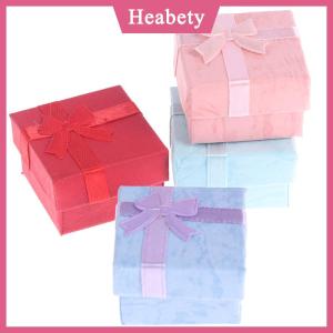 Heabety 10 chiếc bộ Hộp quà đựng trang sức Hộp đóng gói bằng giấy đựng vòng cổ khuyên tai nhẫn