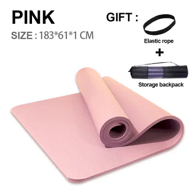 SA Yoga Mat Exercise Mat Workout Mat Fitness Mat Thicken Soft Comfortable Fitness mat For Workout