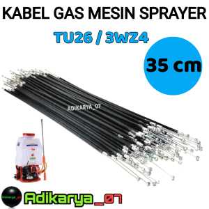 Kabel gas TU26 kabel gas mesin semprotan hama TU26 35 cm Thorttle wire kabel gas 35cm TU26 3WZ4 1 PCS