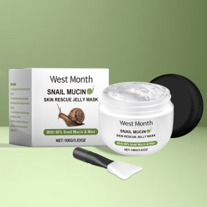 West Month Snail Mucin Firming Cream Instantly Lifts and Firms Skin Deep Moisture Brightens Dullness Softens and Smoothes Rough Patches
