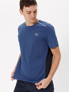 AONIJIE FM5118 New Men Quick Dry Sports T-Shirt Loose Breathable Short Sleeve Summer Fitness Gym Running Training Top
