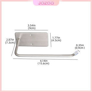 Jozoo Toilet Paper Rack Towel Holder Kitchen Self-adhesive Hook Multifunctional Storage Rack 1Pc