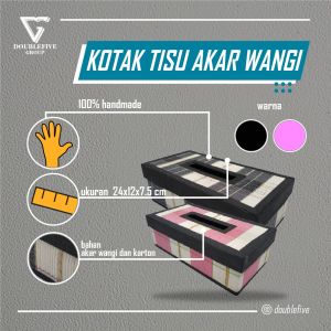 Tempat tissue Kotak Tissue tissue box Tisu Akar Wangi