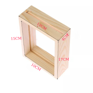 Khung Ảnh Để Bàn Gỗ Thông Dày Decor 2 Mặt Mica Trong Suốt Trang Trí Nhà Hay Làm Quà Tặng Handmade