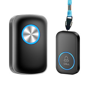 Elderly Beeper Home Wireless Bedside Call Bell Elderly Care Alarm One-Click Call for Help Emergency Alarm