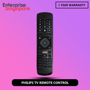 Philips TV Remote Control with Netflix Button - Support All Philips TV