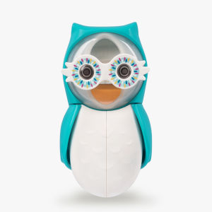 Flipper Owl Toothbrush Cover/Holder with Timer