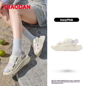 Qiaodan WomenS Velcro Sandals Outdoor Hollow Breathable Beach Shoes QXL102252427R