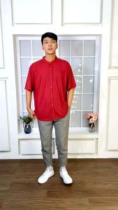 Kemeja Polo Kerah Ciangi Koko Lacos Pique Pria Big Size Jumbo Oversized