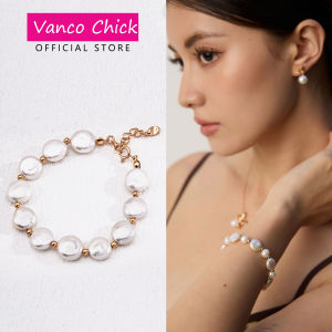 Vanco Chick-S925 Silver Natural Pearl Bracelet