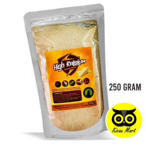 KICAU MART High Kalsium Tepung Sotong Sempati 250 Gram Serbuk Cuttlefish Premium Pakan Asupan Kalsium Tinggi Untuk Burung Reptil Kura Gecko Merpati Lovebird Parrot Dll