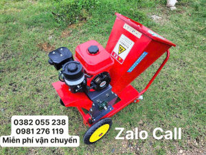 Máy băm Tàu Dừa Chạy Động Cơ Xăng 4 Thì Máy Băm Cành Cây Dọn Vườn