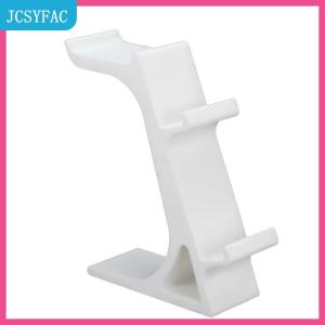 JCSYFAC Giá đỡ bộ điều khiển ps5 3 trong 1 cho bàn với giá đỡ tai nghe giá đỡ chơi game cho 2 Gamepad & 1 đế cắm máy tính để bàn không sạc tai nghe
