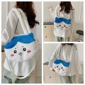 SUHUA Crossbody Bag Anime Chiikawa Bag Cartoon Backpack Plush Hachiware Bag Fashion Cosmetic Bag Kawaii Usagi Shoulder Bag Girls. 