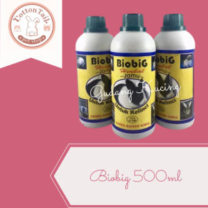 Biobig Jamu Khusus Kelinci - anti kembung banyak khasiat 500ml