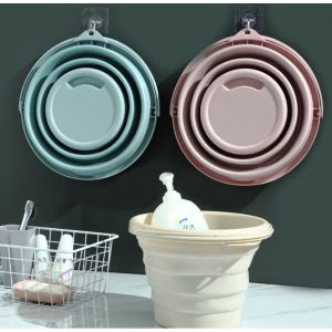 Premium Collapsible Foldable Pail Bucket home kitchen bathroom Folding Car Wash Basin Fishing - 10L/5L/3L