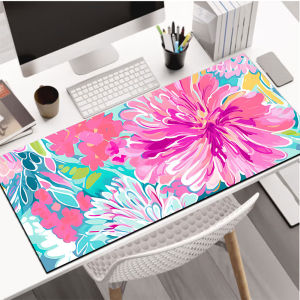 1pc 3D Colorful Flowers Large Mouse Pad computer mat Desk Mat keyboard mat Office Gaming Table Mat