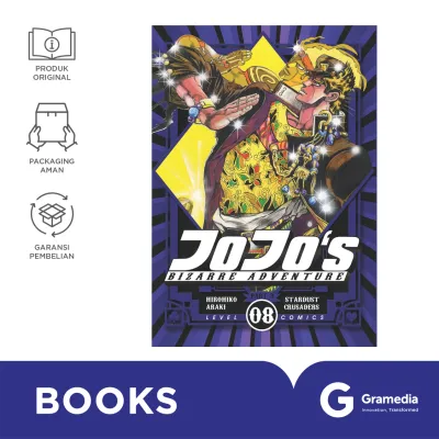 Level Comic: Jojo`s BIzarre Adventure 08 Part 3 - Stardust Crusaders