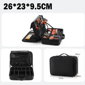 【SG STOCK】Multi-purpose Storage Bag – Tool & Cosmetic Organizer Portable Waterproof Design