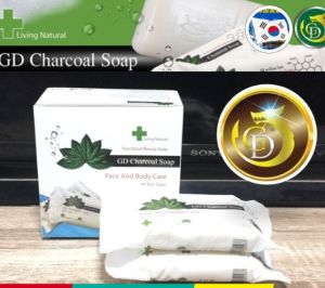 สบู่ชาร์โคล สบู่ถ่าน ( ชุด2ก้อน) สบู่ชาโคล สบู่หน้าใส จากเกาหลี เนื้อแน่นไม่เละไม่ยุ้ยง่าย